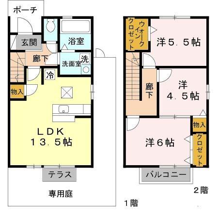 ローズコート雅（1） 間取り図画像