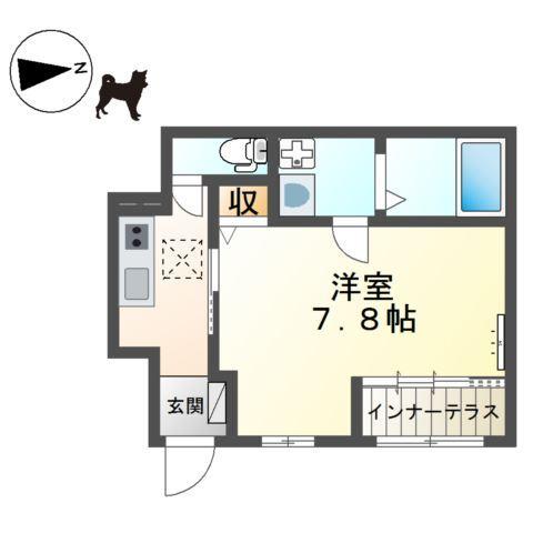 サンカーサ 間取り図画像