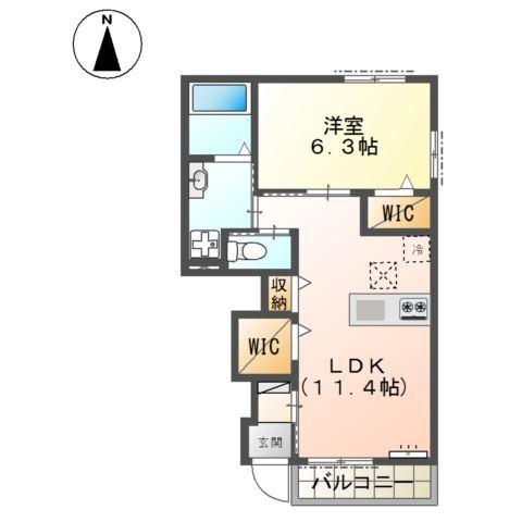 ｍｉｌｌｅ　ｅｕｐｈｏｒｉａ 間取り図画像