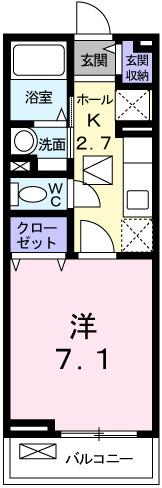 セイバリーハウス・ヤマト（102） 間取り図画像
