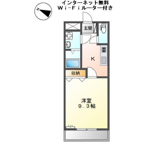 レインボーヒルズ 間取り図画像