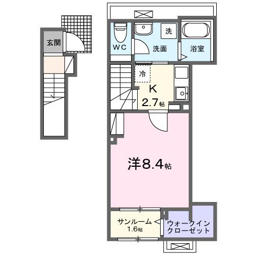 ベル・ステラ（202） 間取り図画像