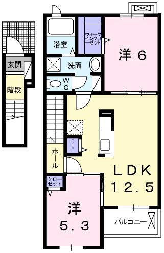 テイルウィンド（203） 間取り図画像
