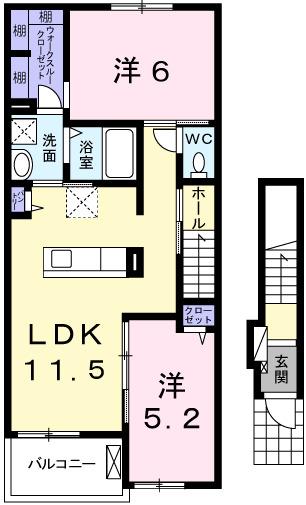 ル・レスト（202） 間取り図画像