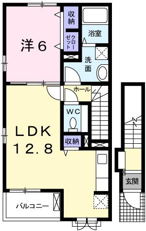 サンセールⅣ（201） 間取り図画像