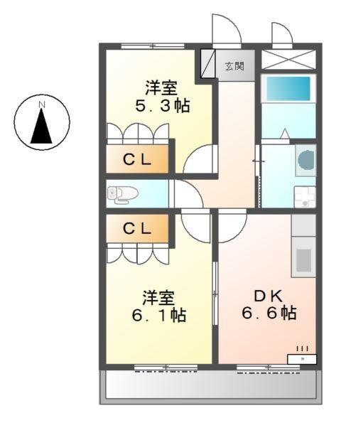 アクティ　プリオーレ 間取り図画像