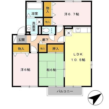 Na Pali Coast　A（201） 間取り図画像