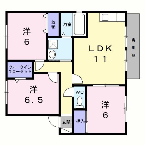 マイルストーンズ（101） 間取り図画像