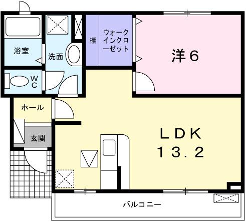 エレガントリヴ（103） 間取り図画像