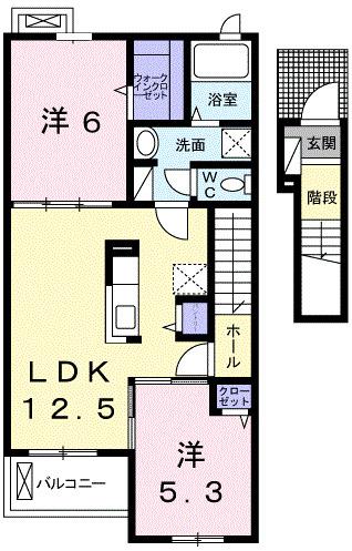 ｃｅｌｌ　ｃｕｂｅ（202） 間取り図画像