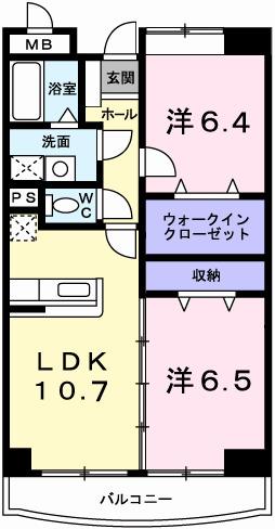 ラフォーレ東山（303） 間取り図画像