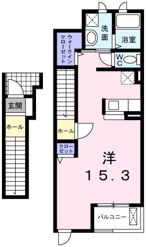 パレ・エクセラン（204） 間取り図画像
