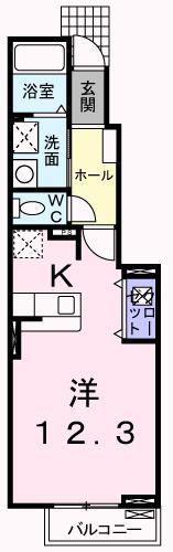 マーカスＡ（103） 間取り図画像
