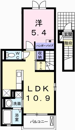 ポエム・ひまわり（201） 間取り図画像