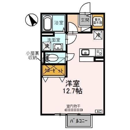 グランマーシーマサノ　A（A201） 間取り図画像