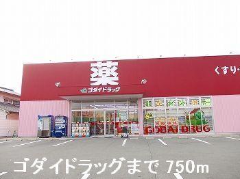 ゴダイドラッグ：750m