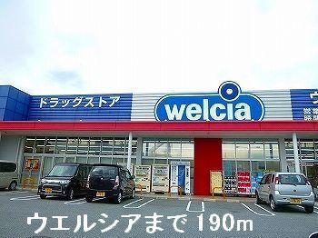 ウエルシア：190m
