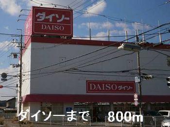 ダイソー：800m