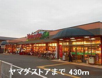 ヤマダストア：430m