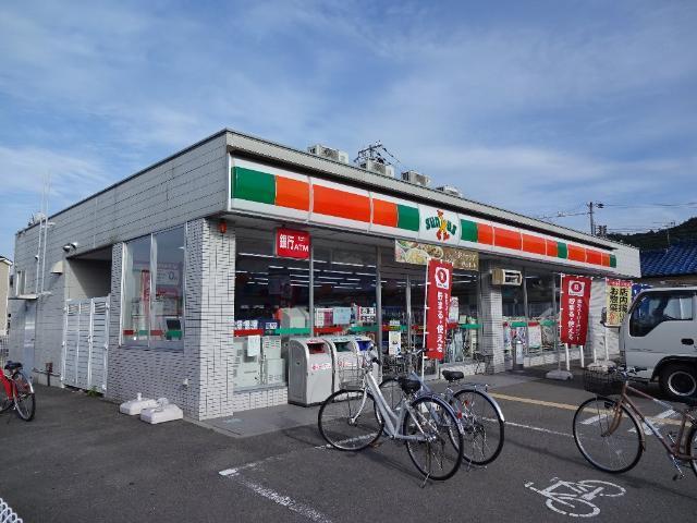 サンクスたつの山津屋店：130m