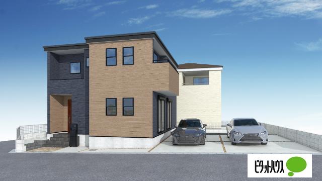 １号棟・完成イメージパース