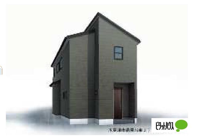 １号棟・完成イメージパース