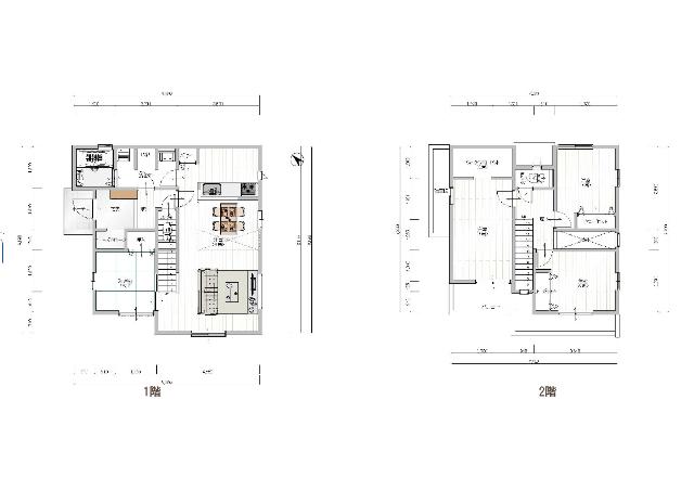 1号棟：4LDK参考プラン