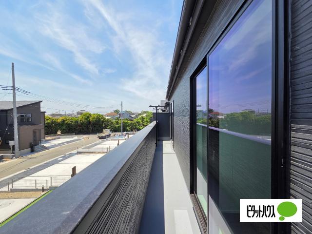 『GRAFARE』　木更津市牛込　全8棟　4号棟 バルコニー