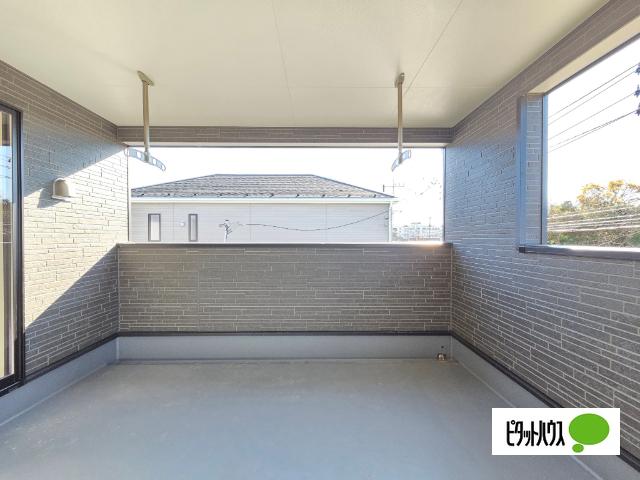 CRADLE GARDEN 木更津市高柳  3号棟 バルコニー