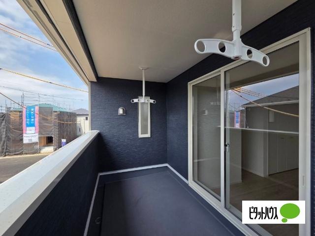 CRADLE GARDEN 木更津市高柳  1号棟 バルコニー