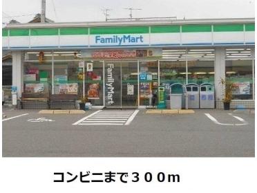 ファミリーマート：300m