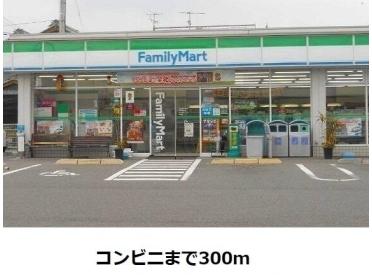 ファミリーマート：300m