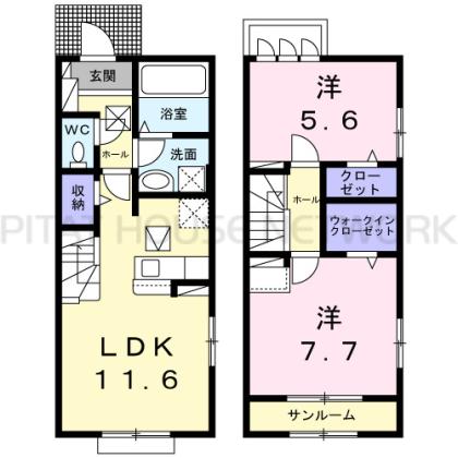  間取り図写真