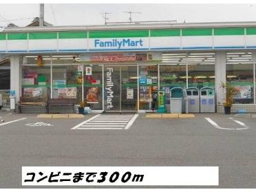 ファミリーマート：300m