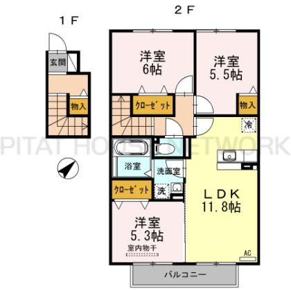  間取り図写真