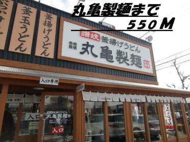 丸亀製麺：550m