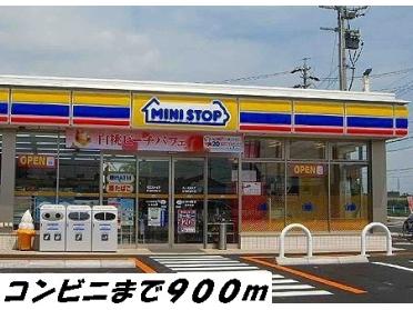 ミニストップ：900m