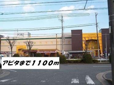 アピタ：1100m