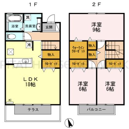  間取り図写真