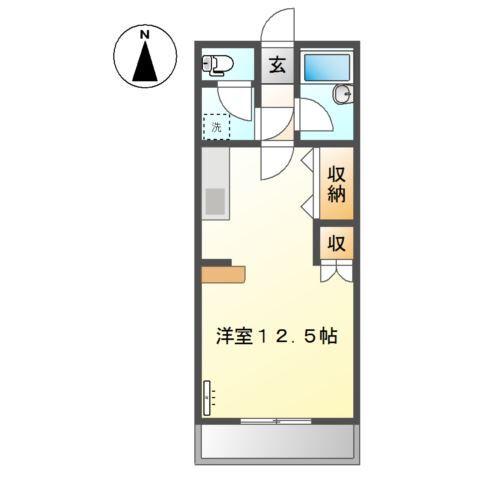 風のささやき 間取り図画像
