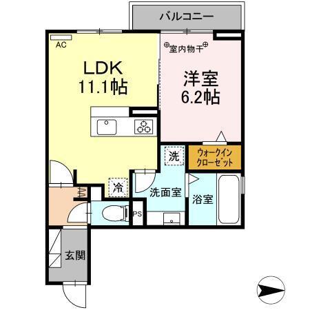 グラン桜台（302） 間取り図画像