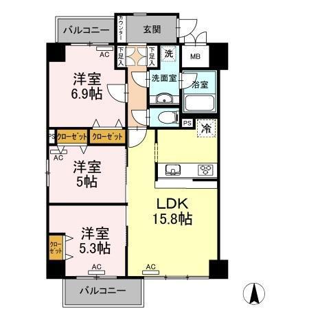  間取り図写真