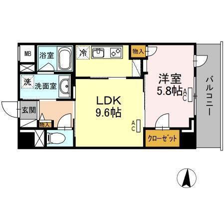 ＲＥＳＩＤＥＮＣＥ丸の内七間町（0703） 間取り図画像