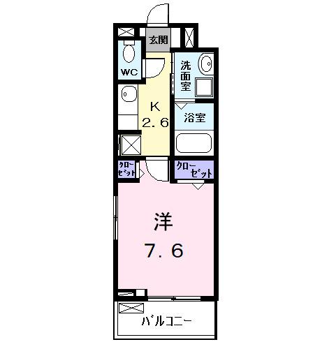 クラール岩塚（202） 間取り図画像