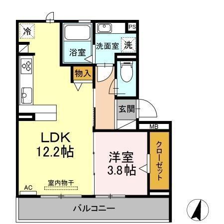 Noah　Grande６（302） 間取り図画像