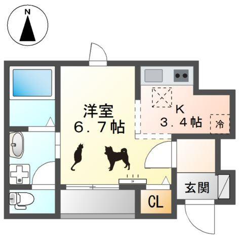  間取り図写真