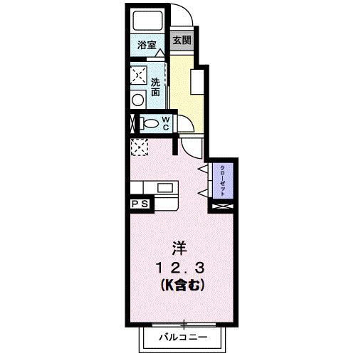 コルソ　セレノ（102） 間取り図画像