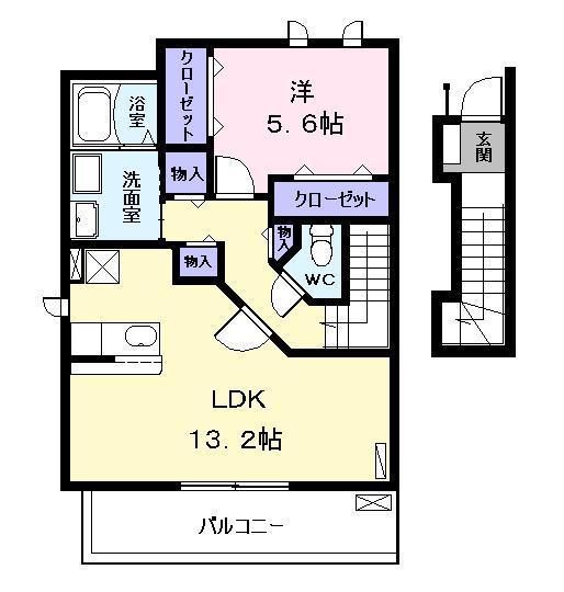 ラッフィナート（202） 間取り図画像