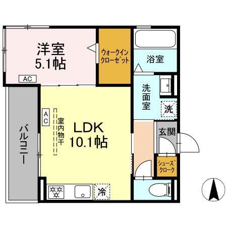 セレスティア荒子二丁目（203） 間取り図画像