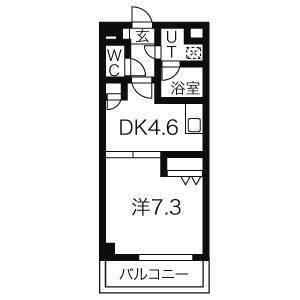 名古屋市中川区山王マンション 間取り図画像